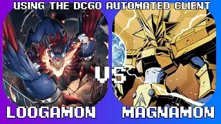 BT15 Loogamon VS Magnamon simulator battle!