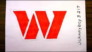 how to draw the Washington Commanders logo - NFL 🏈 🏃&zwj;♂️🏆💍 Easy Learn Step By Drawing Highlights ESPN
