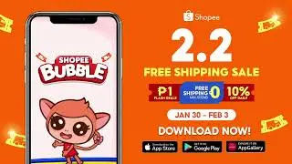 Shopee 2.2 (2022) Free Shipping Sale 