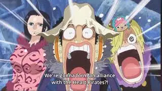 Law and Luffy alliance&bull;luffy trusts law|One Piece funny moments|punk hazard funny moments