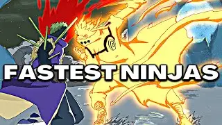 Ranking The 10 Fastest Ninjas In Naruto