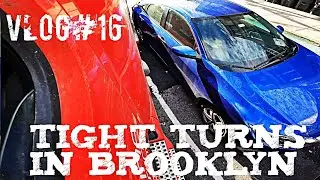 Vlog#16 Another delivery in Brooklyn. Super tight streets and tighter turns.