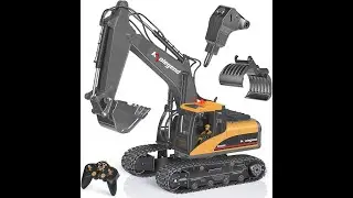 Kolegend 3-in-1 RC Excavator 1/14 Review | 15-Channel Full Functional Construction Toy