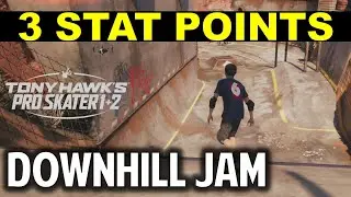 Downhill Jam: Collect 3 Stat Points for Tony | Location of Stat Points | Tony Hawk's Pro Skater 1+2