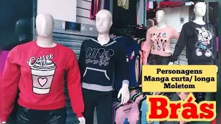 TOUR NO BRAS &bull; CAMISAS MANGA CURTA &bull; LONGA E MOLETOM