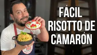 ¡Receta de Risotto de Camarones Rápido y Delicioso! | Receta