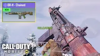 *NEW* DR-H (SCAR-H) CHAINED GAMEPLAY in CALL OF DUTY MOBILE!! TIER 50 BATTLE PASS GUN (SEASON 8)
