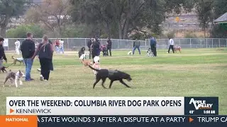 Kennewick's new Columbia River Dog Park opens with ribbon cutting ceremony