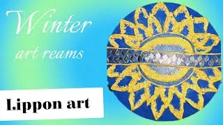 Best lippon art painting//mdf board art//Lippon art design //art & crafts