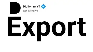 Export Meaning In Arabic 