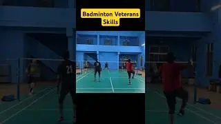 #ageisjustanumber Badmintom Love #veteran #skills #finishing