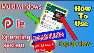Malti windows in m30 | pop up window kya hota hai