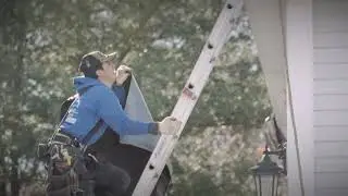 Roofers- don't ever give up until you get to the top!