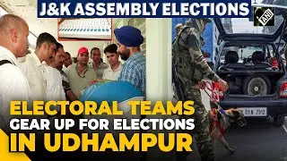 Poll training, enhanced security measures cover Udhampur ahead of J&K Assembly Elections