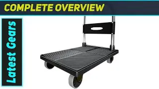 The Ultimate Foldable Platform Truck: Heavy Duty Push Cart for Every Task