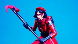 Fortnite - New Rue Skin & Thorn Pickaxe Gameplay (Scarlet Satchel Backbling) Chapter 2 Season 2