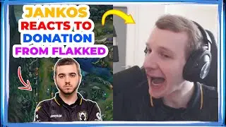 Jankos Reacts to Donation from Flakked?! 👀
