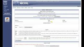 WCOIL Web-based Email Walkthrough