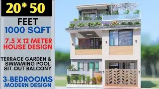 1000Sqft House Construction Cost in India in 2025 II 20 x 50 feet का घर बनाने मे कितना खर्च आएगा