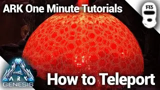 HOW TO TELEPORT TO DIFFERENT BIOMES IN ARK GENESIS! Ark: Survival Evolved [One Minute Tutorials]