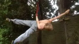 Working that reverse meat hook!