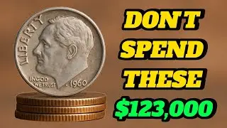1960 Dime Worth BIG Money Rare Roosevelt Dime Coins You Should Look For