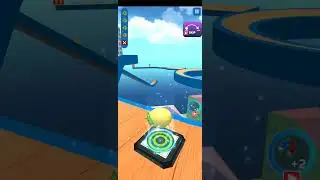 fantastic game sky rolling ball 3D gameplay walkthrough Android phone