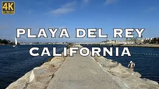 Playa Del Rey, California | 4K | 40 Minute POV Virtual Treadmill Immersive Walk