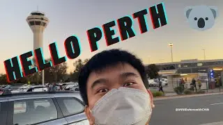 First flight/trip post COVID | 5 days in PERTH (EP 1)