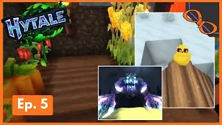 Hytale Survival Ep. 5 | Farming Progress, Captured Mobs & Void Combat