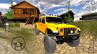 Offroad Driving Jeep Games 3D Mission #1 - Android Gameplay