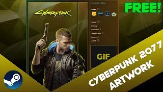 Cyberpunk 2077 | FREE Animated Steam Artwork (+Download Link) [DryreL]