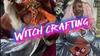 I Made a Witchy Ball Gown to Twerk at My Friend’s Wedding 💃🏾✨ | WitchCrafting Ep.2