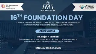 A Journey of Dreams, Determination & Discovery | The legacy of IMI Bhubaneswar | Foundation day 2025