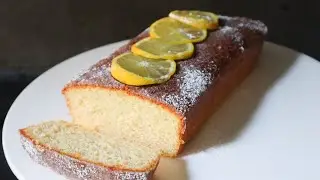 Lemon Pound Cake :: Weekend Cake :: Pound Cake Recipe :: How to make pound cake at home