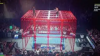 WWE 2k25 weekly towers week 50 match 1 Aleister Black vs Finn Bálor hell in a cell match 1/26/2026