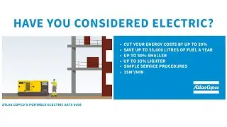 The advantages of using the Mobile Electric Air Compressor on construction sites, Atlas Copco