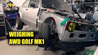 How much does a AWD Golf MK1 weigh? // Mk1 4Motion