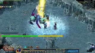 Leganza vs Snow Banshee & Dragon | Epic Battles in Global Conquer