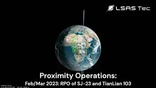Proximity Operations of Shijian-23 TianLian-103, March 2023