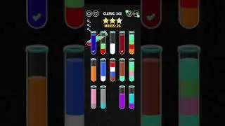 color water sort 3D level 342