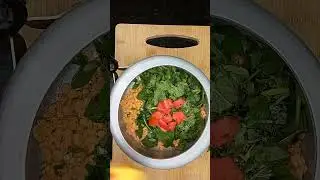 Delicious Dal Saag Recipe | Masoor Dal with Fresh Greens@Madhustadka  #cookingathome #food #foodart