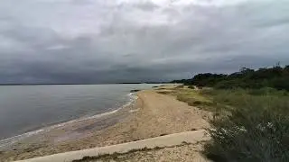Looking at seagull drive loch spot Victoria Australia's lake Victoria 