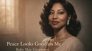 Peace Looks Good on Me &mdash; Ruby Mae Davenport | A Jazz Song About Calm Confidence