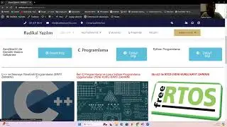 Embedded C ve  C  Programlama Kursu 75+ Saat |  İlk Ders(Ücretsiz)