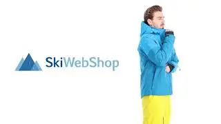 CMP, Ski jacket zip hood, ski jacket, men, river blue