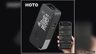 HOTO Smart Laser Measure Pro LED Display Intelligent Digital Laser Tape Measuring Tool Rechargeable