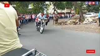 💯 वेगसम्राट | कोल्हापूर म्हैस पळविणे | ✌️baffelo race in kolhapur |🔥म्हशीचा वेग बघाच 🔥💯
