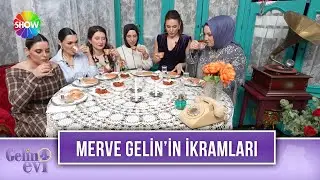 Merve Gelin'in nostaljik ikram sunumu | Gelin Evi 1633. Bölüm