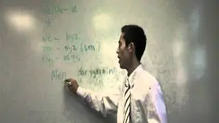Kazakh lessons 13 (Pronouns)